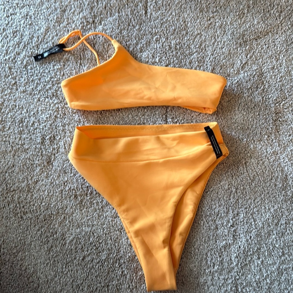 Ark Swimwear Yellow Bikini Set NWT